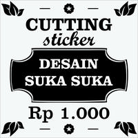 Gambar CUTTING STIKER STICKER CUSTOM DESAIN SENDIRI UNTUK PROMOSI KOMUNITAS dari ADN.GARAGE undefined 1 Tokopedia