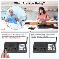Gambar Wireless Intercom 10CH Home Office Interkom - MAXTONE SK1210 - 8 UNIT dari EtalaseBelanja Store undefined 4 Tokopedia