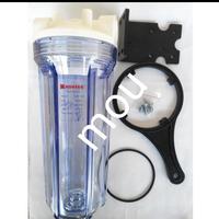 Gambar HOUSING FILTER AIR NANOTEC 10 INCH CLEAR - drat 1/2 inch dari Market Online Universal - Jakarta undefined 1 Tokopedia