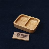Gambar KURO wood saucer tempat saus mangkok saos mangkuk sambal kayu solid dari solidewood undefined 4 Tokopedia