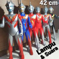 Gambar Ultraman robot figures mainan cowok murah free baterai AA & kado. dari Happy Kid store undefined 1 Tokopedia