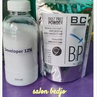 Gambar Bleaching powder.bleaching rambut korea premium level 9 500gr - 125gr+dev 250ml dari Bedjo Salon undefined 3 Tokopedia