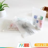Gambar Kantong Plastik Zip Lock / Zipper Storage Bag Uk. 14 x 20 cm - Samoyed dari Stasio undefined 1 Tokopedia