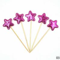 Gambar topper cake bintang / hati / mahkota - PINK, BENTUK HATI dari hepipartysurabaya undefined 5 Tokopedia