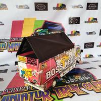 Gambar Miniatur Truk oleng /Jungkat-jungkit / Mainan / pintu buka-tutup - kuning+hijau, ukuran 45 dari Eyza miniatur undefined 2 Tokopedia