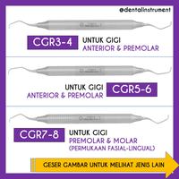 Gambar Gracey Curettes / Kuret Gracey Merek Osung Dalam Berbagai Tipe - CGR7-8 dari Dental Instrument Id undefined 3 Tokopedia
