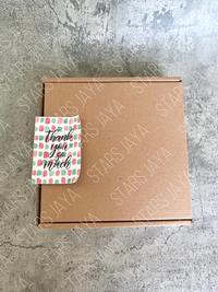 Gambar Box Kardus 16 x 16 x 5 cm, Die Cut, Corrugated Box, Packaging , Pizza dari Stars Jaya Bdg undefined 5 Tokopedia