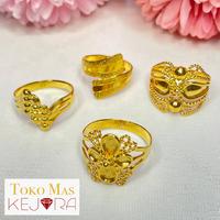 Gambar Cincin Emas / Cincin Emas Muda / Cincin Dubai - RANDOM, 5 gr dari Toko Mas KeJoRa undefined 1 Tokopedia