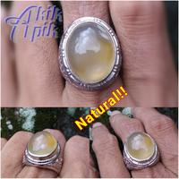 Gambar Cincin Batu Akik Anggur Unik Riau Natural Chalcedony Aksesoris Pria dari Akik-Apik undefined 5 Tokopedia
