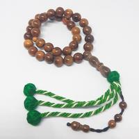 Gambar tasbih kayu ka okah 33 butir 8 mm asli dari Aliff acc undefined 2 Tokopedia