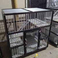 Gambar kandang kucing aluminium 3 saf dari Arifkandangstore96 undefined 3 Tokopedia