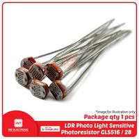 Gambar LDR 5mm GL5516 LDR GL5528 LDR Photo Resistors for Arduino - GL5516 dari EasyWare Electronics undefined 3 Tokopedia