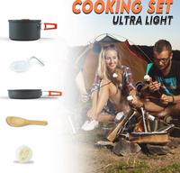 Gambar Cooking Set DS-200/SY-200 Nesting Camping Anti Lengket dari Matougui Outdoor Sport undefined 4 Tokopedia