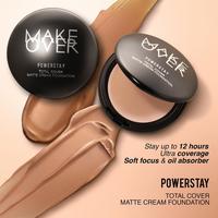 Gambar make over powerstay total cover matte cream foundation 12g - N30.Natural B dari F&N_store undefined 1 Tokopedia