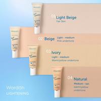 Gambar wardah lightening liquid foundation 25ml - 01.Light Beige dari F&N_store undefined 3 Tokopedia