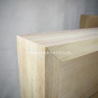 Gambar Frame Kayu 3D / 20 x 25 x 6 cm / Bingkai Kayu Tanpa Kaca dari Citramata undefined 3 Tokopedia