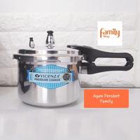 Gambar Vicenza Pressure Cooker 3 Liter - Panci Presto 18cm dari Agen Family Perabot undefined 1 Tokopedia