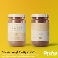 Gambar Cetak Satuan Stiker Vinyl Glossy/Doff/Transparan – Full Color, Custom Cutting, Tahan Air Label dari Graha Printing undefined 3 Tokopedia