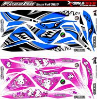 Gambar Modif Striping Yamaha Freego Pink dari rumah kreatif bandung undefined 1 Tokopedia