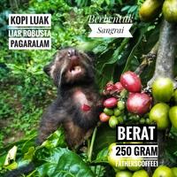 Gambar Kopi Luak liar Sangrai, Souvenir, Cendera Mata, Oleh-Oleh, Pengharum/Pewangi Ruangan,Bisa untuk Diet, Pelancaran Pencernaan, Minuman Menyehatkan. Robusta Coffee Bubuk Susu Luwak - Biji Utuh, 1 Kg dari Fatherscoffee undefined 1 Tokopedia