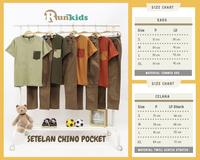 Gambar Runkids/ Setelan Anak Celana Chino dan Tshirt untuk Umur 7 - 12 tahun - D., M dari Lubna&Jenna undefined 4 Tokopedia