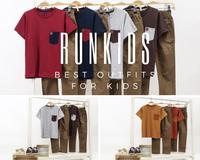 Gambar Runkids/ Setelan Anak Celana Chino dan Tshirt untuk Umur 7 - 12 tahun - D., M dari Lubna&Jenna undefined 2 Tokopedia