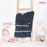 Gambar Gamis Anak Samara Anaya Hijab Warna Dark Grey - XS dari Sinzy Store undefined 3 Tokopedia