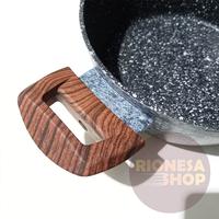 Gambar Casserole Panci Marble 20 /24 cm GREY Induksi Yoshikawa Keramik Abu - 20 cm T8 dari Rionesa Shop undefined 3 Tokopedia