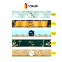 Gambar Print Roll Hijab / Roller Jilbab / Label Pengikat Kerudung Custom Logo - HVS 100gr, 4 x 14 cm dari WELLEN PRINT OFFICIAL undefined 5 Tokopedia