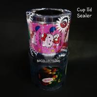 Gambar CUP LID SEALER Tutup Plastik 1000 gelas 10oz - 16 GOJEK - Kartun dari BP Collections Plastics undefined 3 Tokopedia