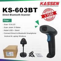 Gambar 2D Barcode Scanner Kassen KS-603 BT Konek Bluetooth Android Smartphone - KS603 BT dari Barcode Store Solutions undefined 3 Tokopedia