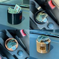 Gambar Tempat koin mobil/Tempat kartu e-toll mobil/Coin card holder bulat dari ME Lab undefined 3 Tokopedia