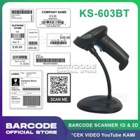 Gambar Scanner Barcode Kassen KS-603 BT 2D Bluetooth Android + Kabel USB PC - KS603 BT dari Barcode Store Solutions undefined 3 Tokopedia