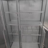 Gambar lemari rak piring full box kaca 3 pintu dari AgungRejekiAluminium undefined 2 Tokopedia