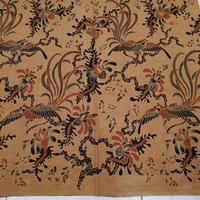 Gambar kain batik motif angsa coklat pekalongan meteran batik fashion print dari kain baju batik undefined 2 Tokopedia