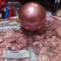 Gambar Balon 5inch pink rose crome | Balon crome dari elisbalon undefined 1 Tokopedia