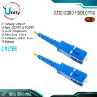 Gambar Patchcord SC SC UPC 2Meter FTTH FO Patch cord 2M Simplex Singlemode dari Nuhsantara Unity undefined 5 Tokopedia