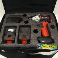 Gambar Air Impact Wrench Alat Buka Baut 48 Volt Cordless 2 Baterai J.LD JLD dari Sampeyan Motor Online undefined 2 Tokopedia