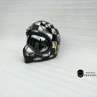 Gambar exclusive helm custom ghostbone lettering painting visor inner dari topan helmet custom undefined 1 Tokopedia