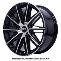 Gambar Velg mobil ring 17 HSR BALIGE ring 17x7,5 Hole 5x114,3 et.45 dari STANCE MOTORSPORT undefined 5 Tokopedia