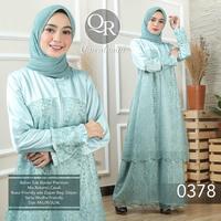 Gambar Syifa G Wedding Dress/ Busui Friendly/ Gamis Brokat/ Brokat Full tulle - plum, L dari TENABANGKING undefined 5 Tokopedia