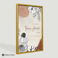 Gambar Gift pernikahan Unik custom nama dan tanggal dari malikawallart undefined 3 Tokopedia