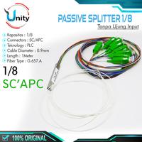Gambar Pasif Spliter 1/8 SC APC Passive Splitter PLC 1:8 Fiber Optik FO FTTH dari Nuhsantara Unity undefined 1 Tokopedia