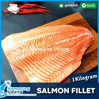Gambar Salmon Fillet Whole 1Kg / Salmon Fillet Fresh - 1 kg dari Kampung Udang undefined 4 Tokopedia