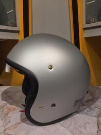 Gambar SHOEI J.O MATT LIGHT SILVER SNI | HELM MOTOR HALF FACE | ORIGINAL JO dari GARAGE 57 undefined 1 Tokopedia