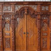 Gambar PINTU RUMAH UKIR GEBYOK 3D ORIGINAL JEPARA dari Cahaya furniture11 undefined 2 Tokopedia