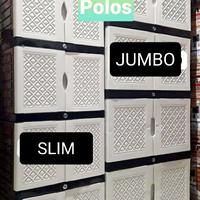 Gambar LEMARI PLASTIK 4SS JUMBO - RAK SUSUN dari SentralPerabot undefined 2 Tokopedia