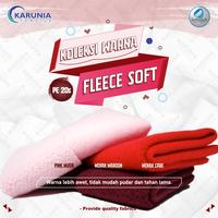 Gambar Kain Fleece PE Soft 20s Kiloan | Merah Cabe | Karunia Textile - Kain 1Kg dari Karunia Textile undefined 4 Tokopedia