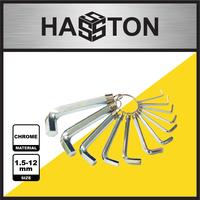 Gambar NICHOLEX Kunci L Crum 12 pcs ( 1,5-12 mm ) Segi Enam (1860-012) dari Hasston Tools undefined 1 Tokopedia