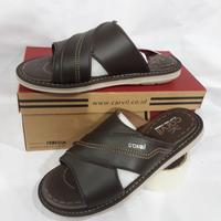 Gambar sandal Carvil pria Aleppo-03 original dari Ezalea shoes undefined 2 Tokopedia